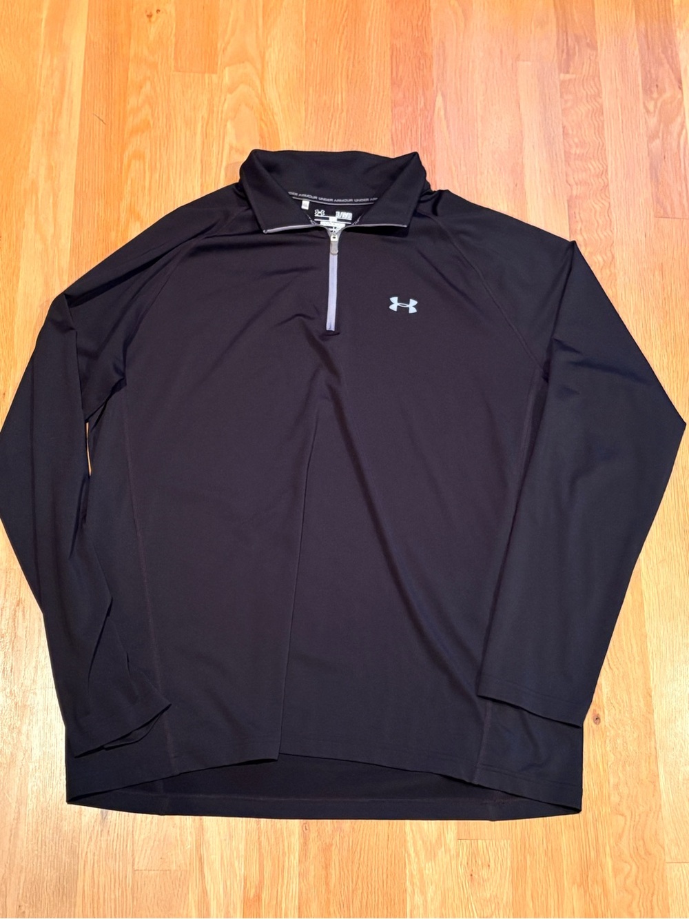 Under Armour Black Men’s Quarter-Zip Performance Pullover